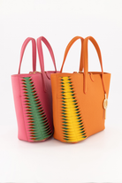 Mini Shopping Bag Pink&Green - 5