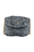 Baby Leda Shiny Snake Blue - 0