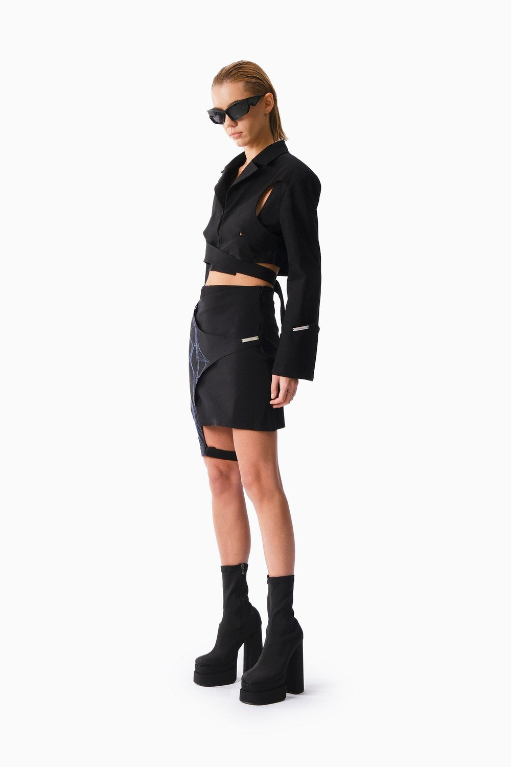 Heroic Asimetrik Blazer - 1