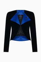 Kadife Crop Blazer - 0