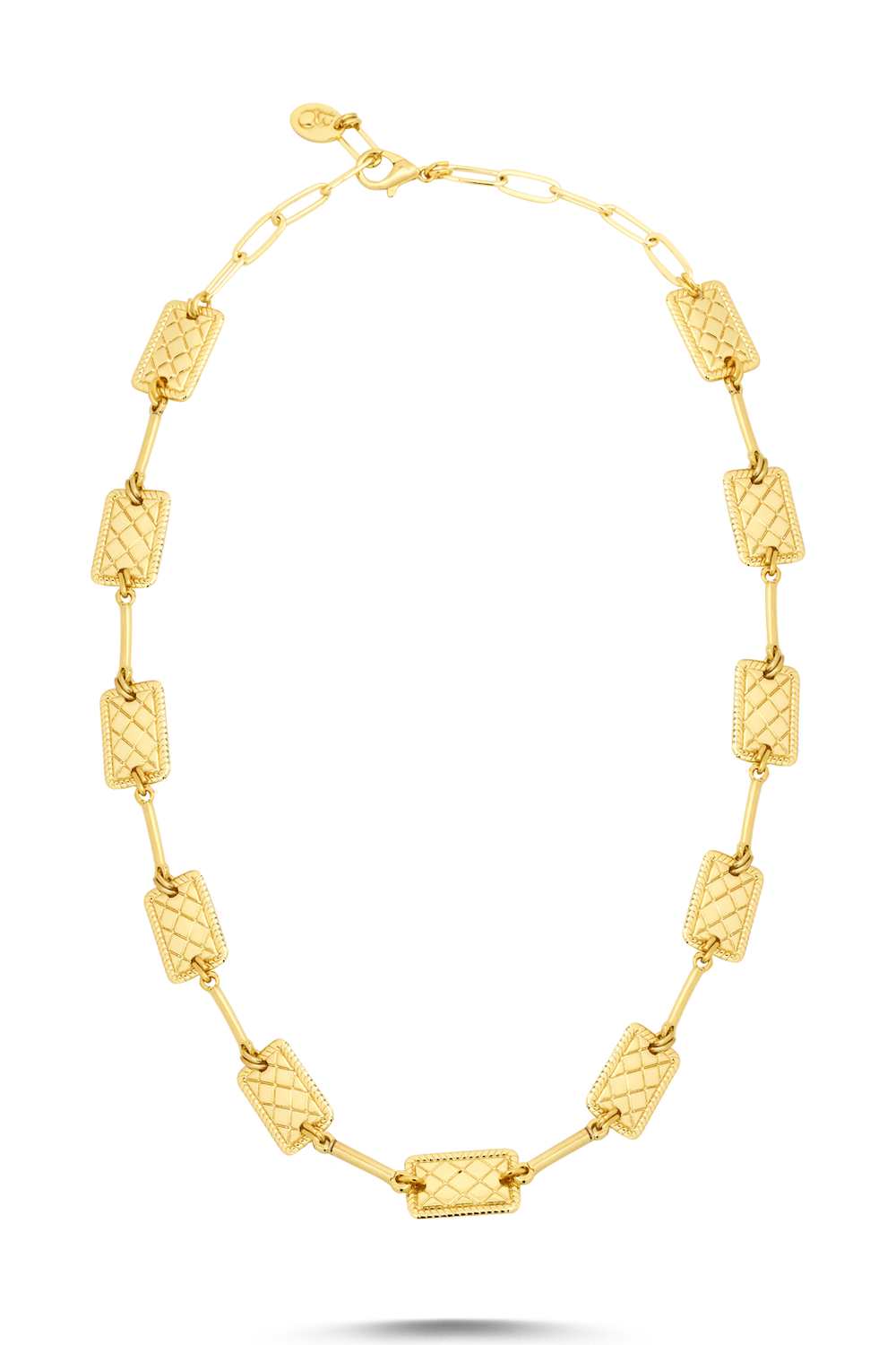 Golden Path Gold Plated Necklace - 0