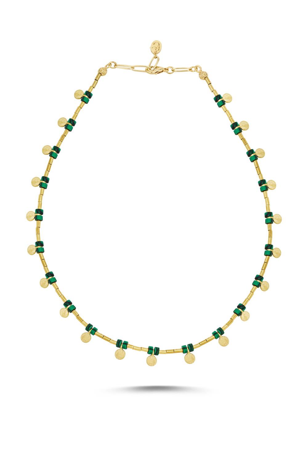 Greco Malachite Necklace - 0