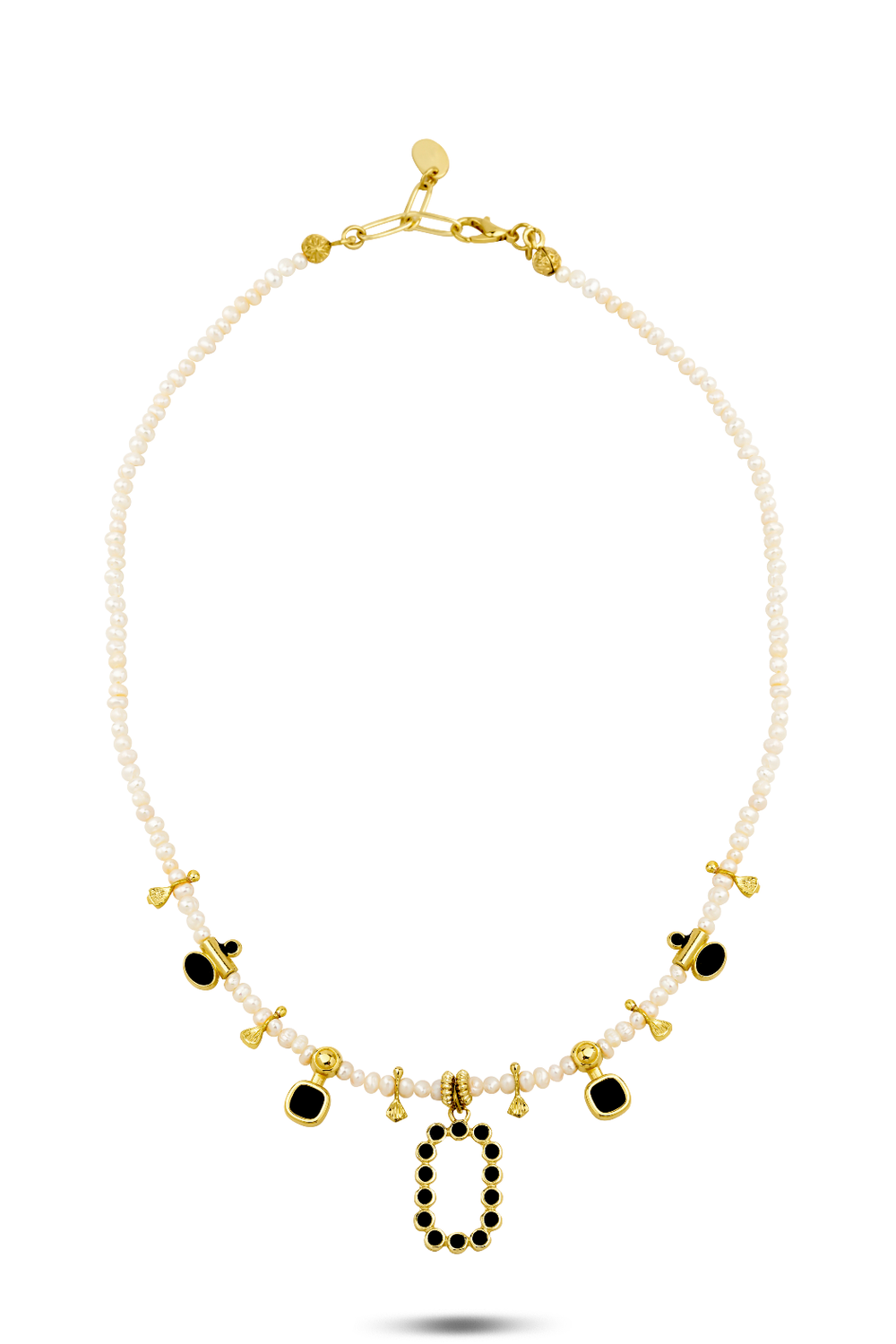 Midnight Pearl Necklace - 0