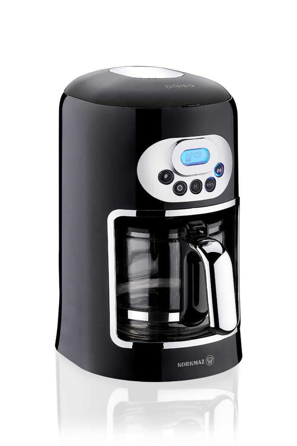 A866 Drippa Lcdli Siyah Filtre Kahve Makinesi - 0