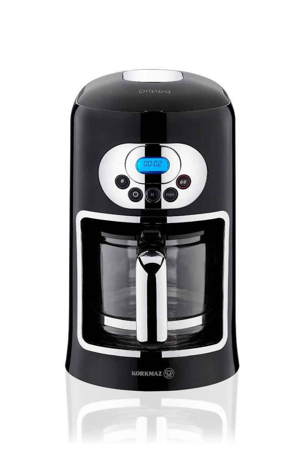 A866 Drippa Lcdli Siyah Filtre Kahve Makinesi - 2