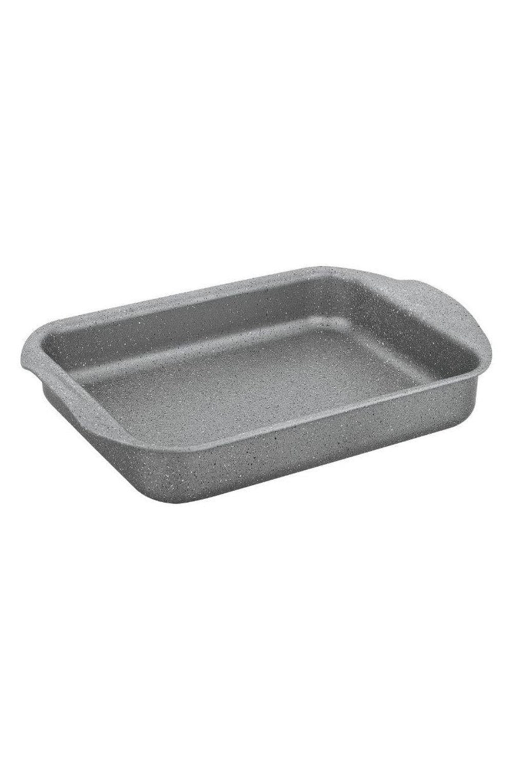 Granit Dikdörtgen Fırın Tepsi 35x27x7 Cm 3213 - 0