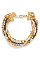 Stella Tiger Eye Pearl Bracelet - 0