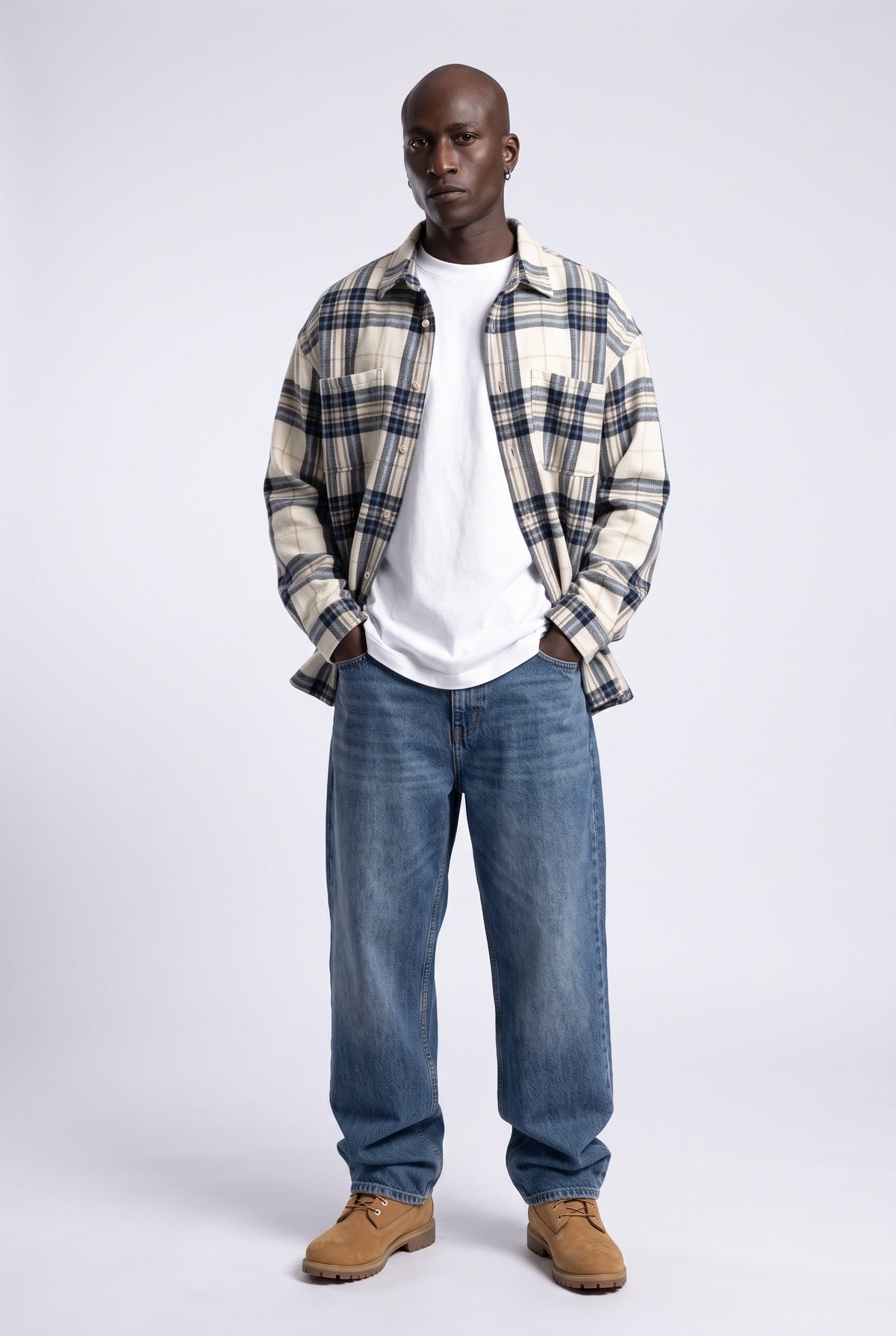 Oversize Flanel Oduncu Gömlek