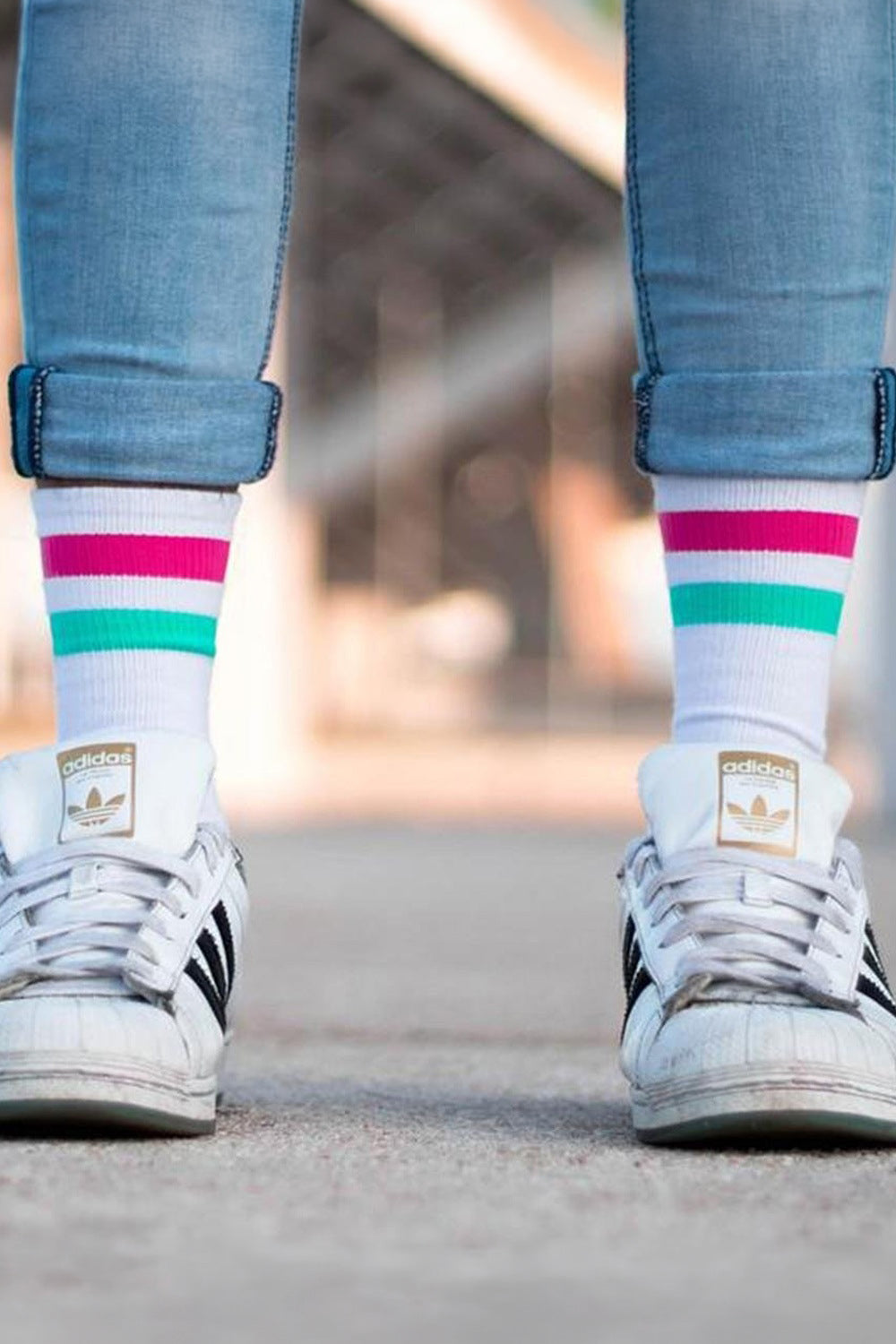 Vice City Mid High Unisex Çorap - 1