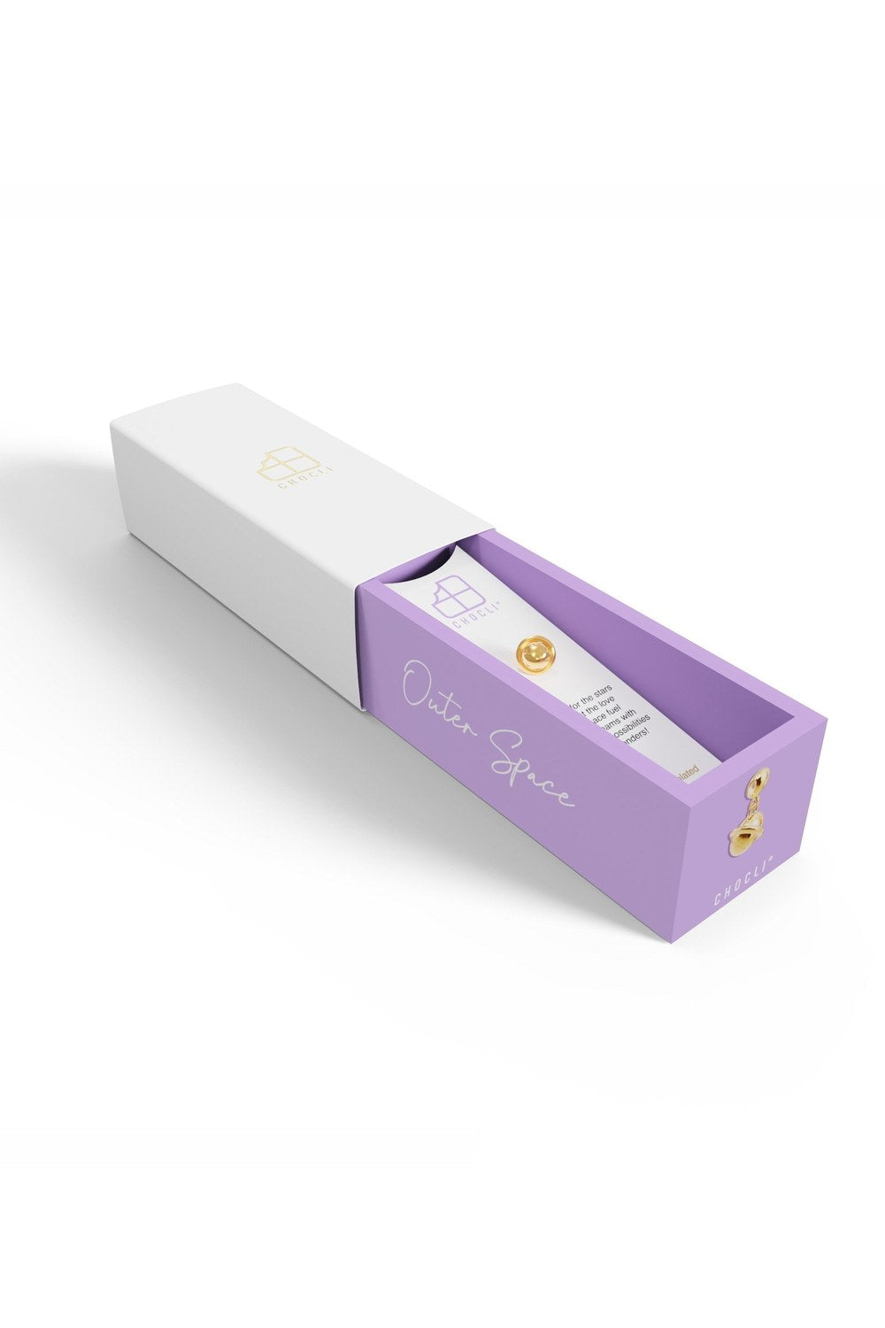 18 Ayar Altın Kaplama Satürn Charm – Slide-On Takı Charmı - 3