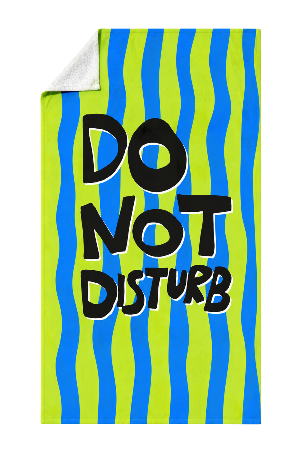 Heatwave Plaj Havlusu Do Not Disturb Yeşil - 0
