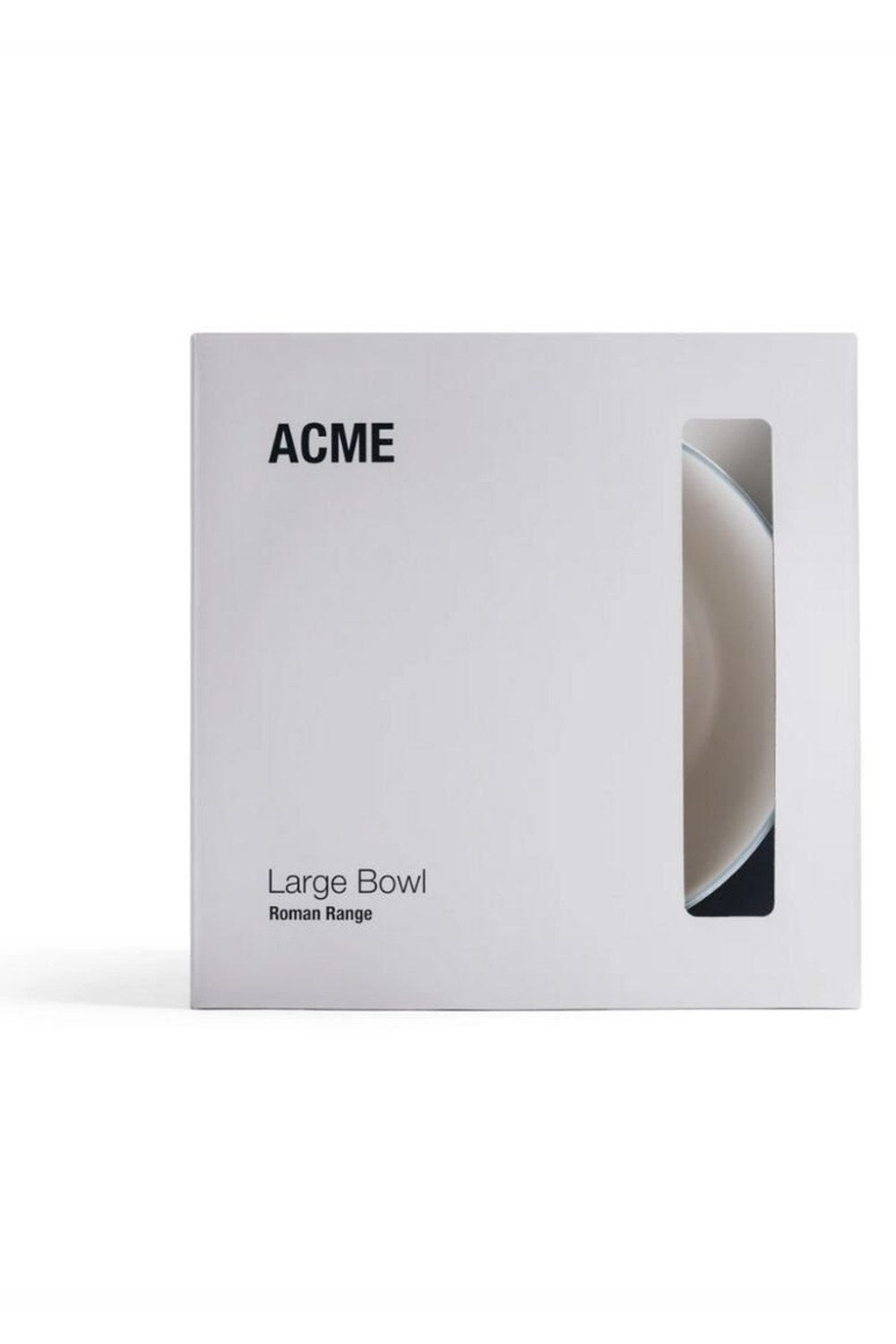 Roman 4 Parça Büyük Kase (Bowl) – Beyaz-Mavi - 2