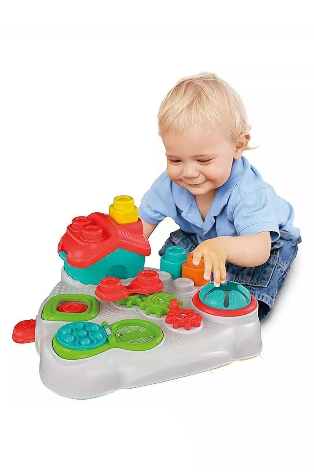 Soft Clemmy - Yumuşak Blok Duyusal Aktivite Masası 10 Parça 10-36 Ay - 4