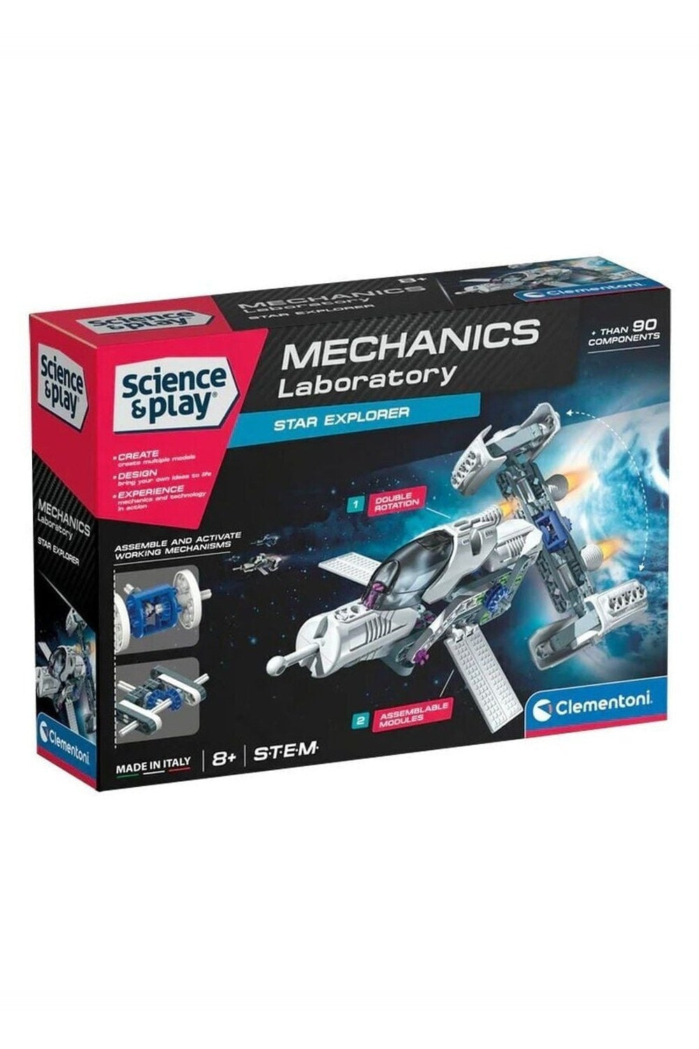 Mekanik Laboratuvarı - Uzay Aracı Space Explorer (8 Yaş ve Üzeri) - 4