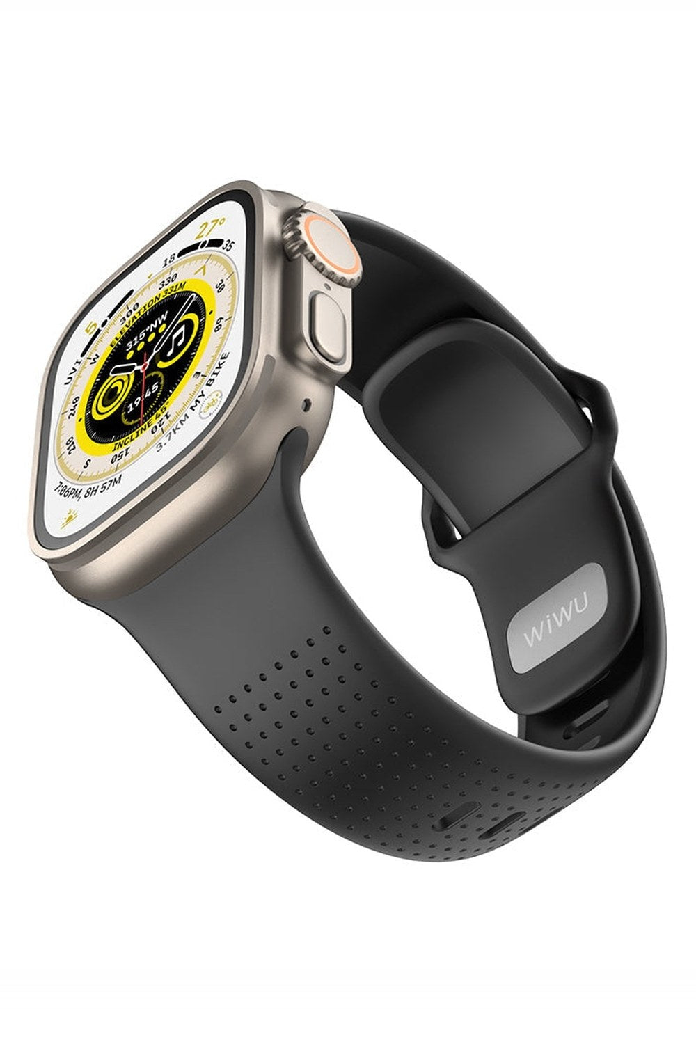 Apple Watch Uyumlu Delikli Silikon Kordon, 42 mm - 0