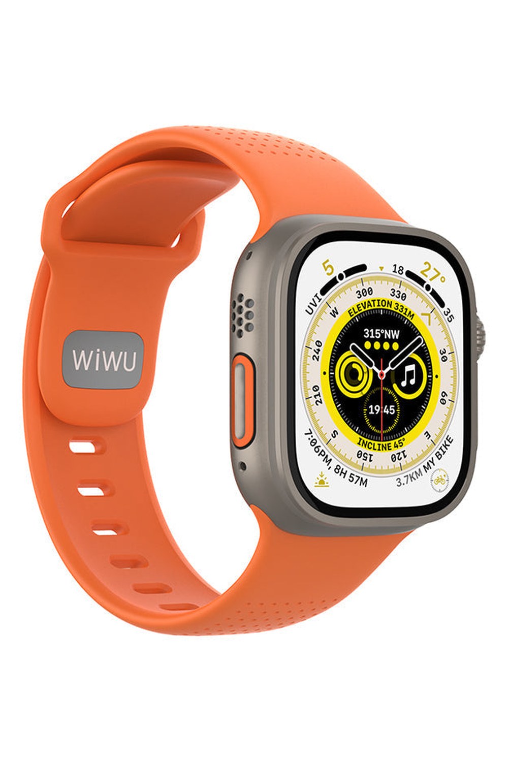 Apple Watch Uyumlu Delikli Silikon Kordon, 42 mm - 9