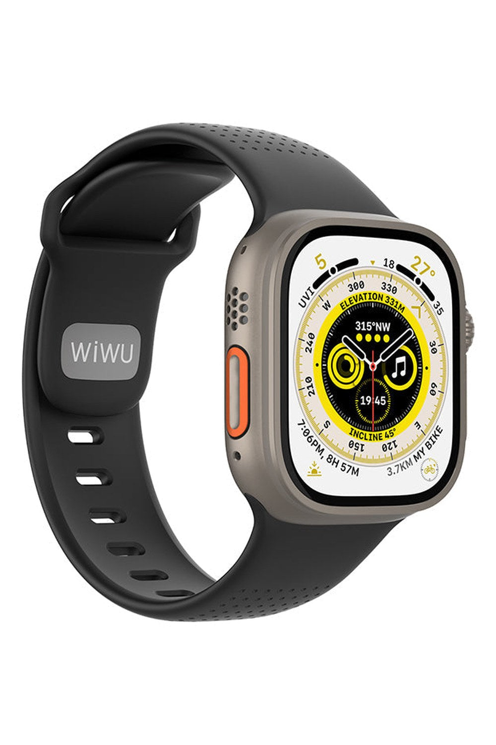 Apple Watch Uyumlu Delikli Silikon Kordon, 42 mm - 1