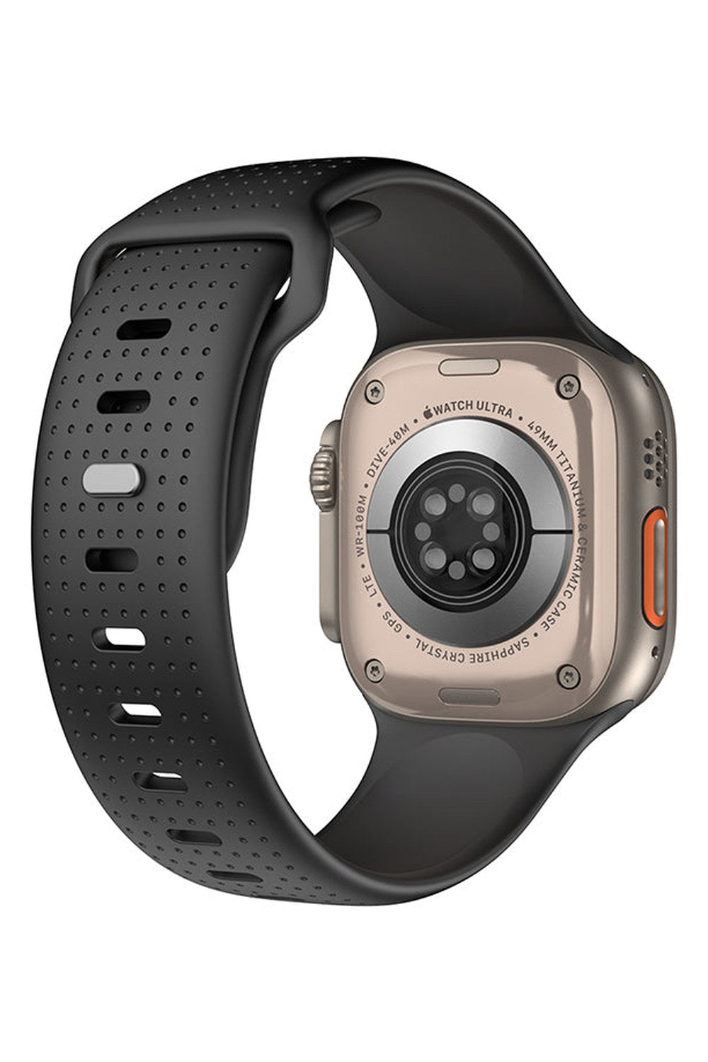 Apple Watch Uyumlu Delikli Silikon Kordon, 42 mm - 2
