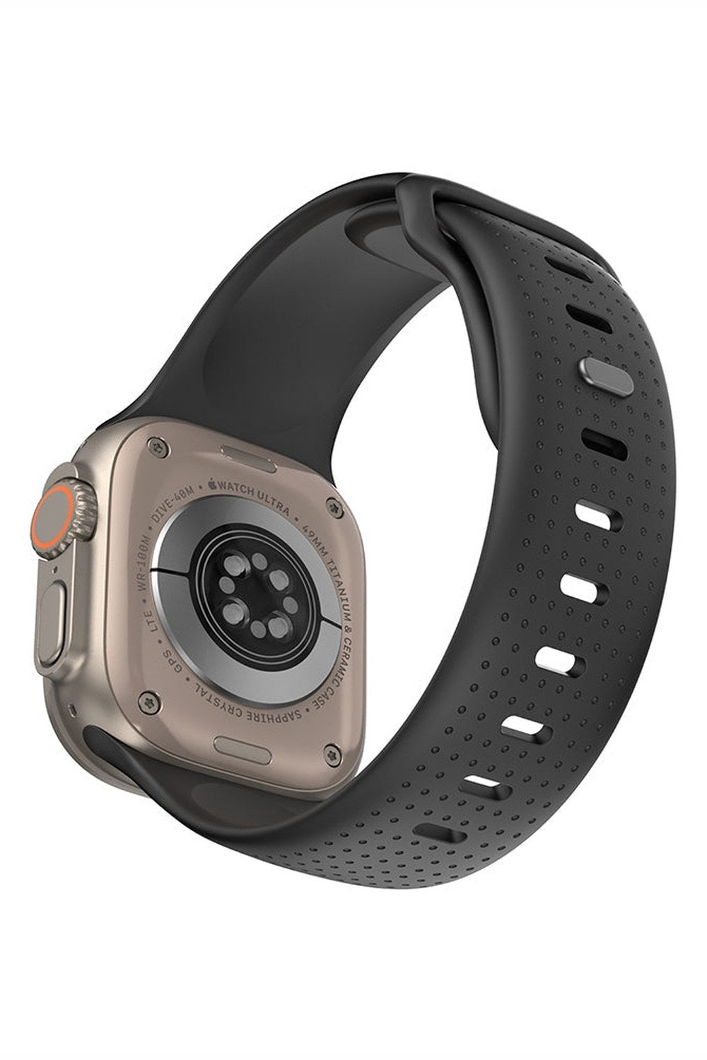 Apple Watch Uyumlu Delikli Silikon Kordon, 42 mm - 3