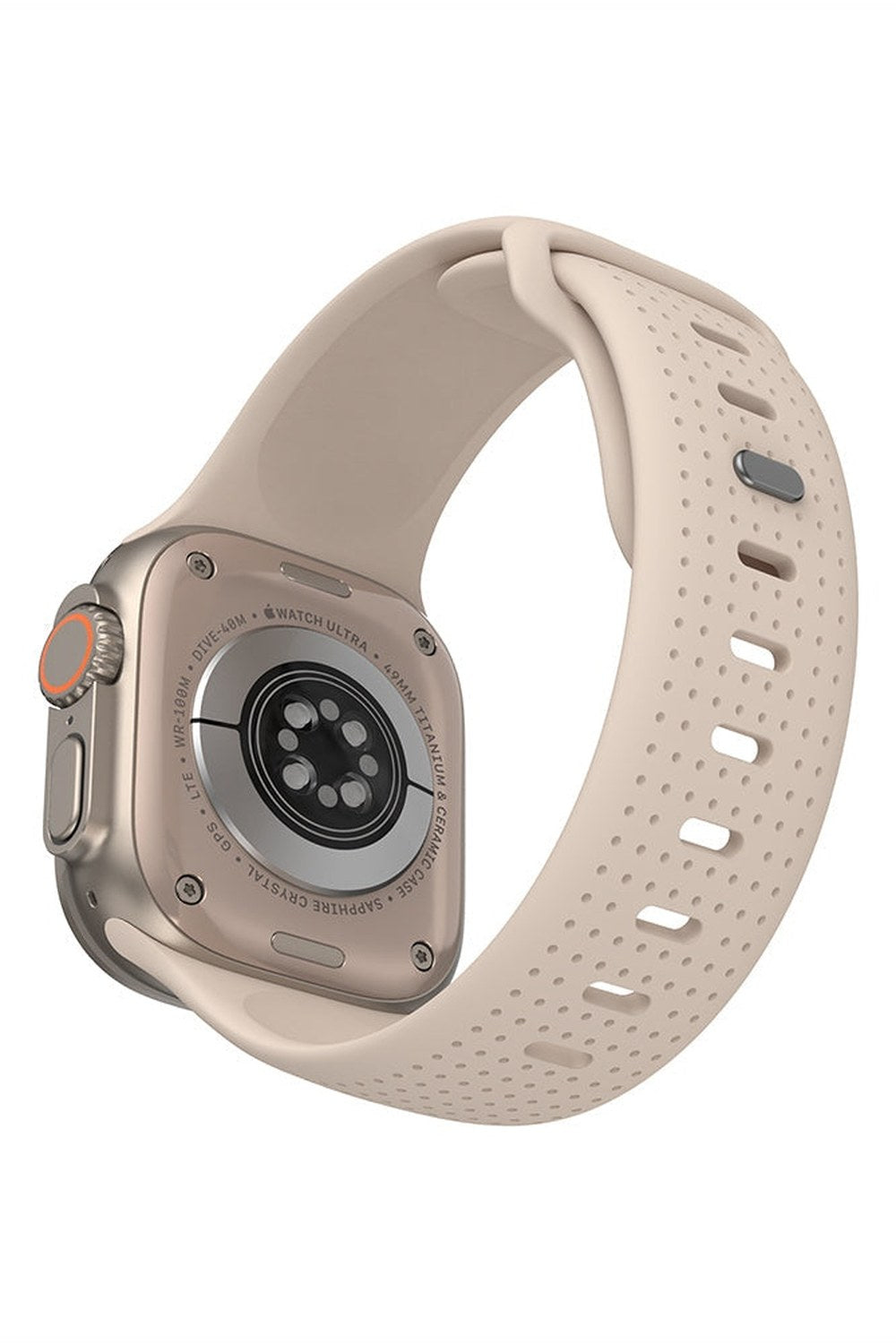 Apple Watch Uyumlu Delikli Silikon Kordon, 42 mm - 7