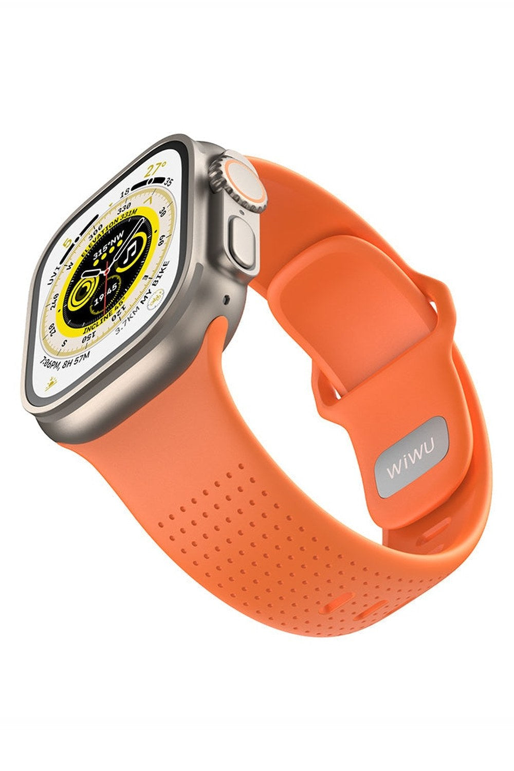 Apple Watch Uyumlu Delikli Silikon Kordon, 42 mm - 8