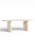 Lowe Yemek Masası, Kestane Ahşap - 215 x 100 cm - 0