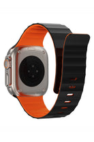 Apple Watch Uyumlu Manyetik Silikon Kordon - 1