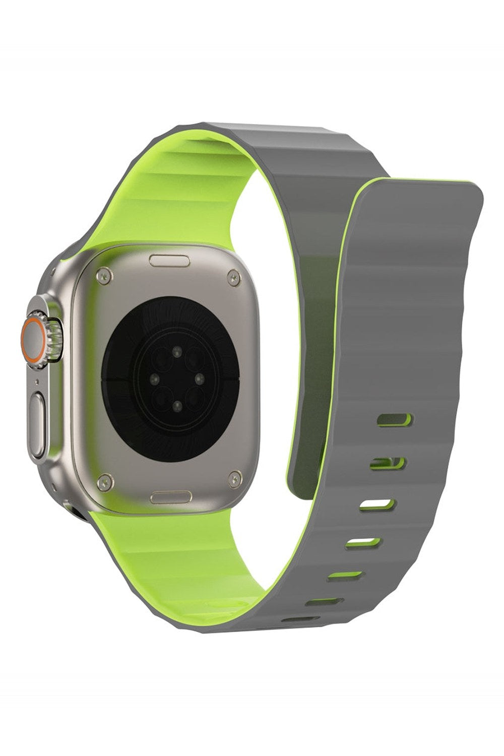 Apple Watch Uyumlu Manyetik Silikon Kordon - 6