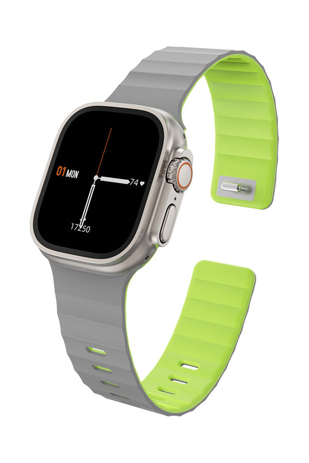 Apple Watch Uyumlu Manyetik Silikon Kordon - 7