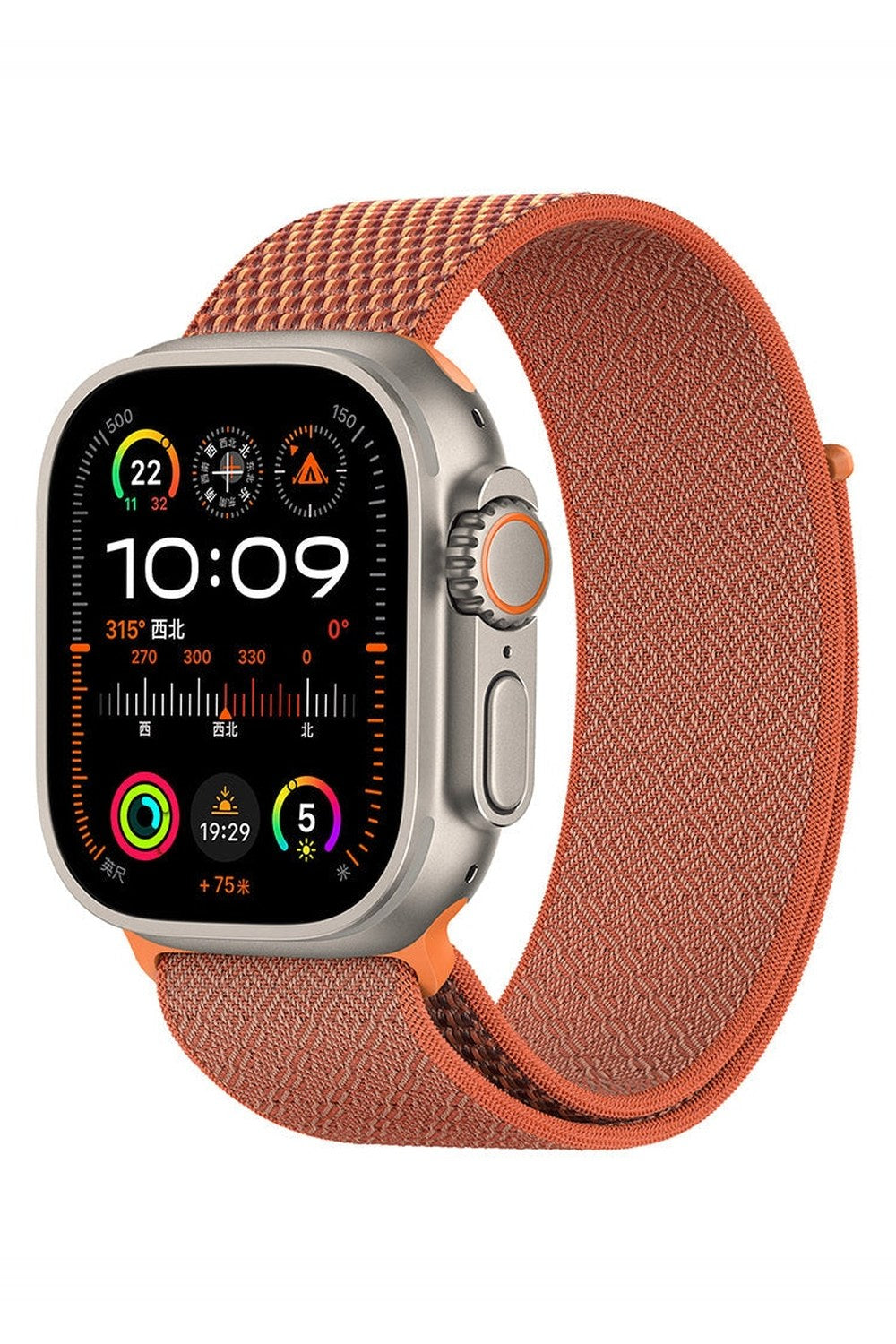 Hasır Örme Kordon, Apple Watch Uyumlu - 44/45/49 mm - 4