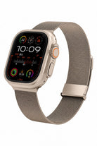 Apple Watch Uyumlu Manyetik Örgü Metal Kordon - 6