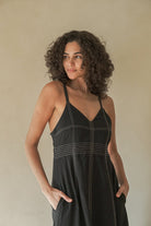Eva Maxi Dress Black - 4