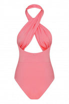 Mariana Çapraz Omuz Dekolteli Mayo, Pembe - 3
