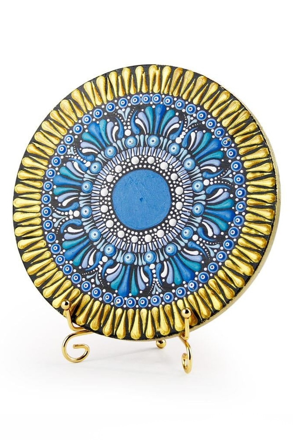 Coho Art El Yapımı Dekoratif Nazar Mandala Sembolü - 0