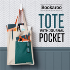 If Bookaroo Tote Çanta Koyu Kırmızı Gece Mavisi 38046