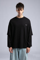 Catch-Minimal Logo Detaylı Basic İnce Sweatshirt-Sweatshirts & Hoodies-4-Milagron.com
