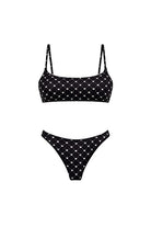 Quande-Sassy Crop Bikini // Qn-920 Tek Alt-Bikini & Mayo-1-Milagron.com