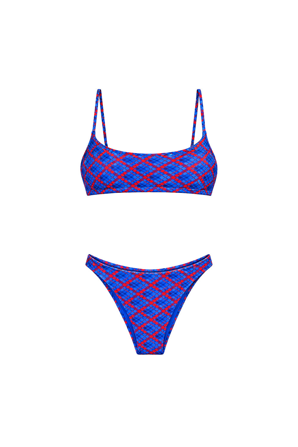 Quande-Sassy Crop Bikini // Qn-918 Tek Üst-Bikini & Mayo-1-Milagron.com