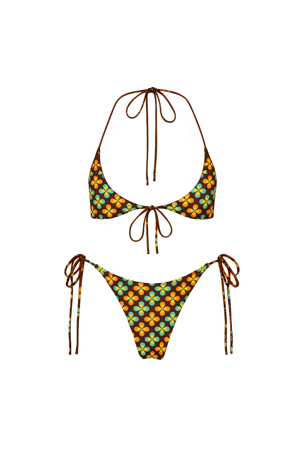 Quande-Amore Üçgen Bikini // Qn-948 Tek Alt-Bikini & Mayo-1-Milagron.com
