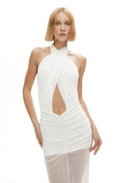 Khéla The Label-Forbidden Fruit Dress In White-Elbise-1-Milagron.com