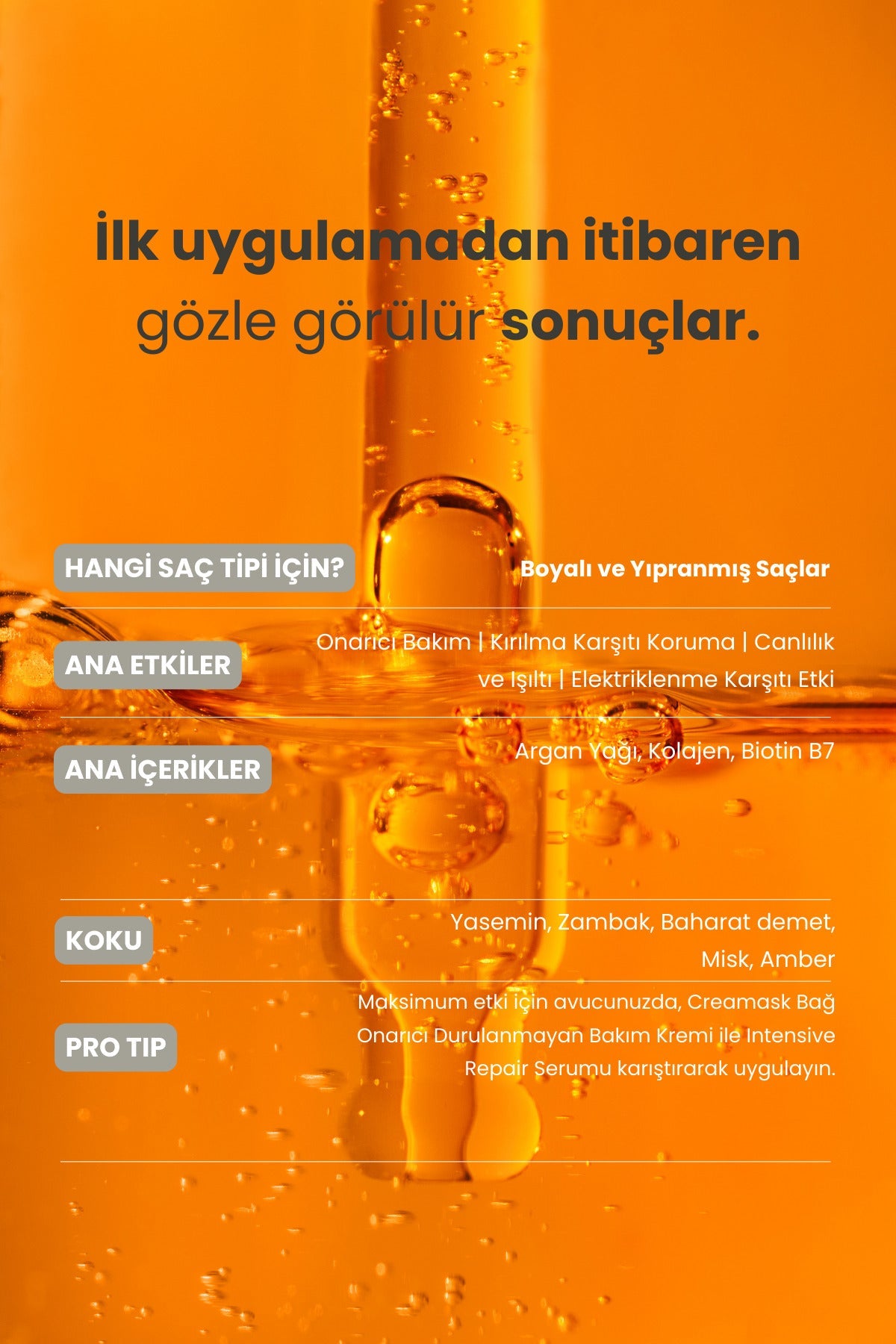 Intensive Repair | Yoğun Onarıcı Saç Serumu