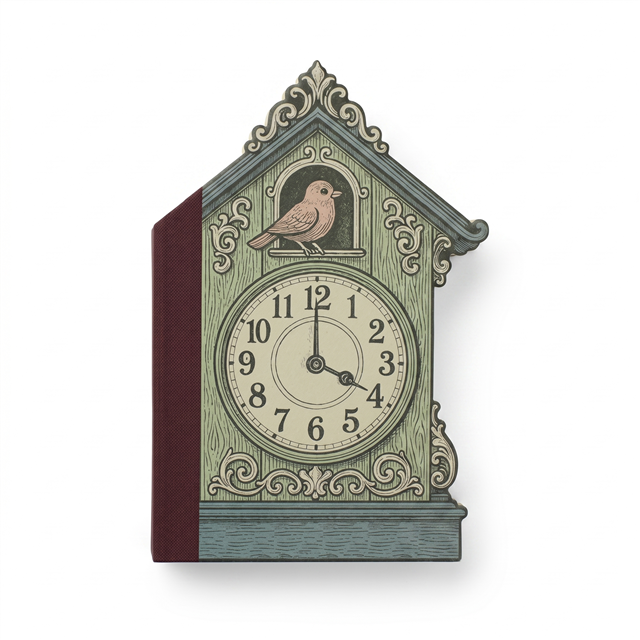 If Eclectionery Notable Books Cuckoo Clock Notluk 38606