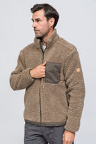 Sherpa Yün Ceket Lambswool - Vizon