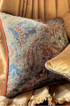 22 Maggio Istanbul-Zeugma Etnik Şal Desen Dokuma Dekoratif Yastık 50x50 cm-Yastık-1-Milagron.com