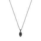 Black Eye Necklace In Oxide