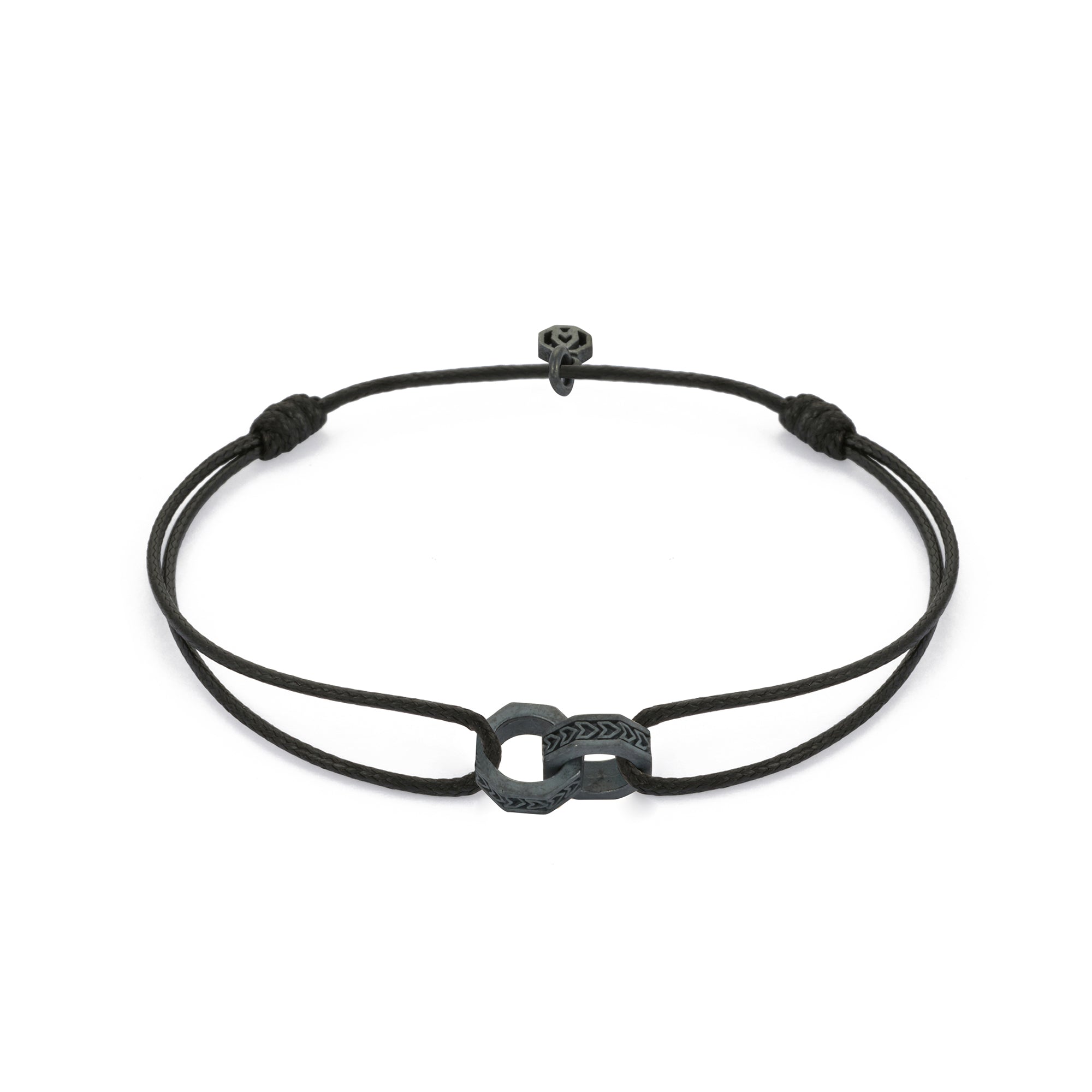 Couple Ring Chance Bracelet In Oxide