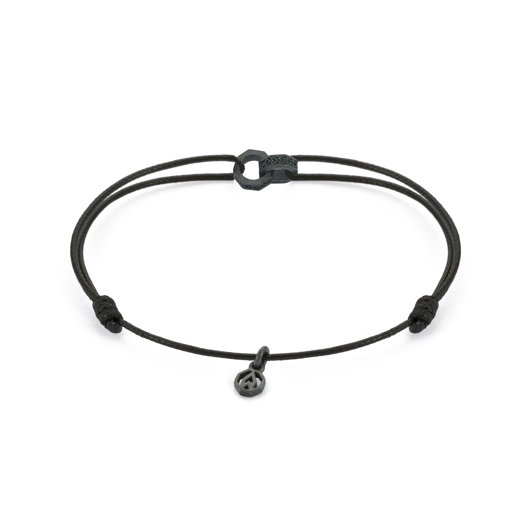 Couple Ring Chance Bracelet In Oxide