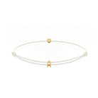 White Chance Bracelet In Gold