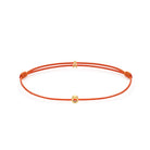Orange Chance Bracelet In Gold