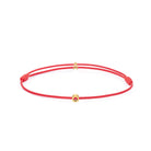 Red Chance Bracelet In Gold